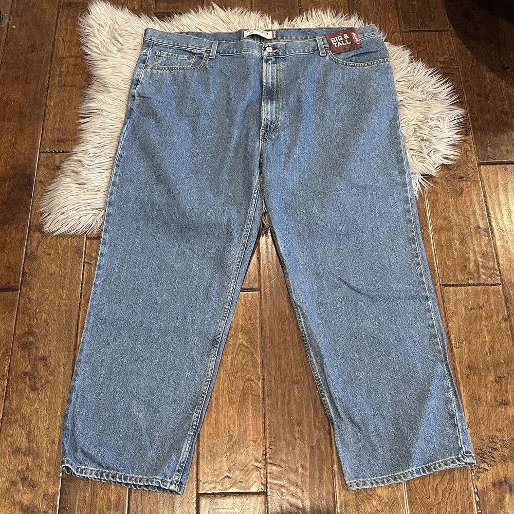 Levis 550 Relaxed Fit Mens Jeans Big & Tall Size 46 X 29 Cotton New
